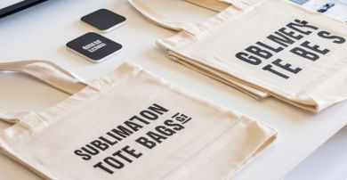 Tote bag estampada com DTF